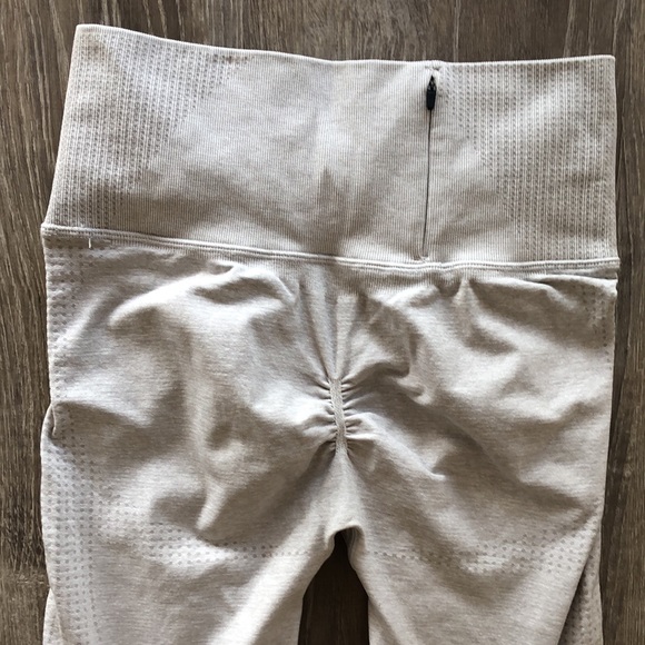 Gymshark vital rise seamless leggings small light grey marl - Picture 10 of 13